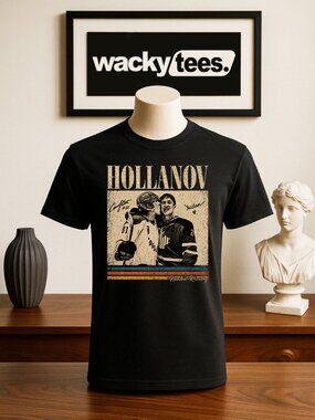 Team Hollanov Hockey Hollander Rozanov Heated Rivalry Graphic Tee Shirt
